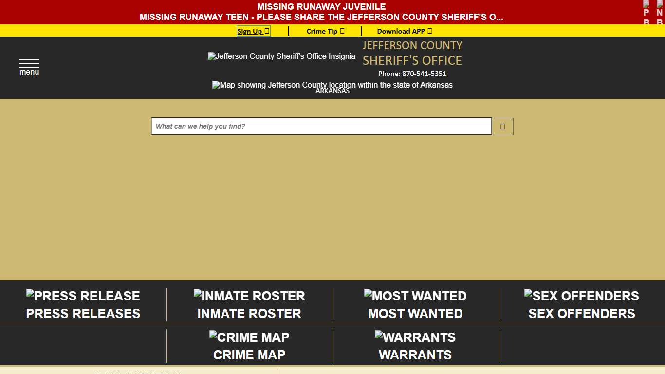 Jefferson County Sheriff AR